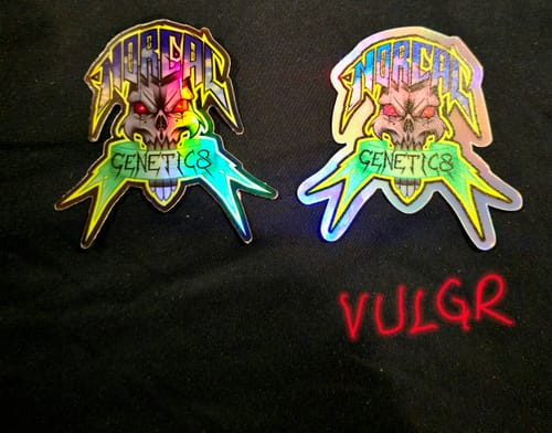 Customer photo review of Print Custom Stickers