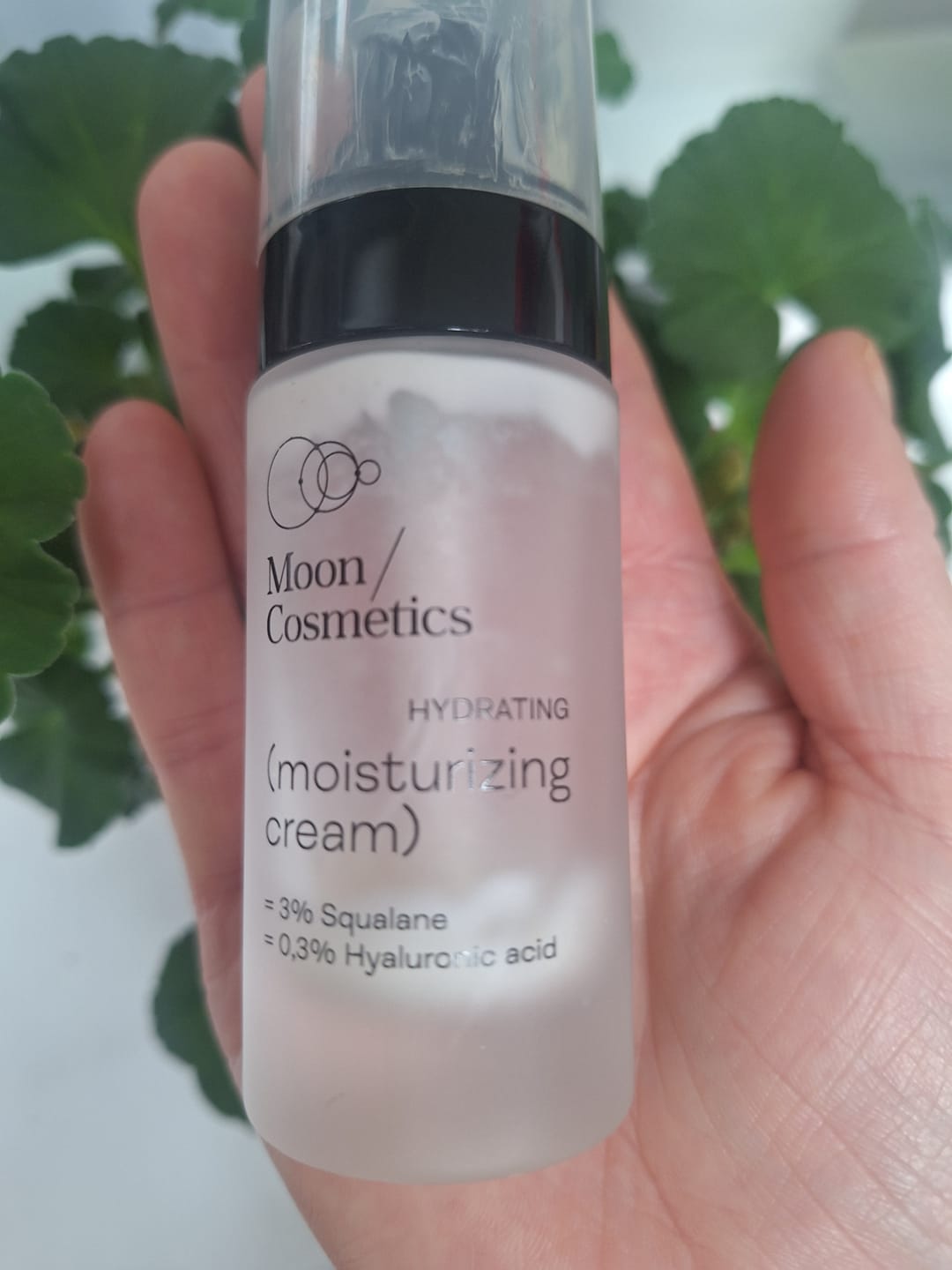 Customer photo review of Drėkinamasis veido kremas