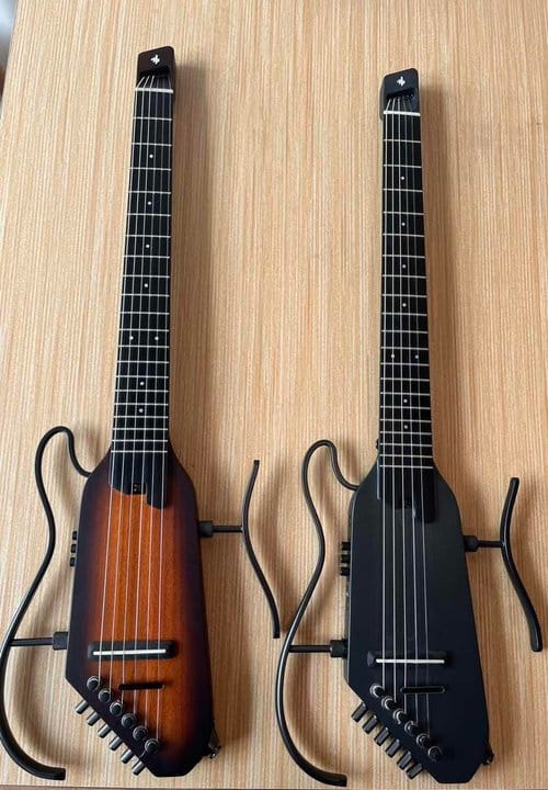 Customer photo review of Guitares classiques à cordes en nylon Donner HUSH™ C