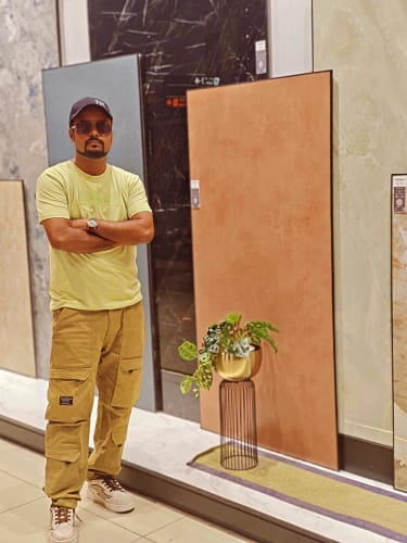 Customer photo review of JAVA Peanut Brown Men's casual sneaker