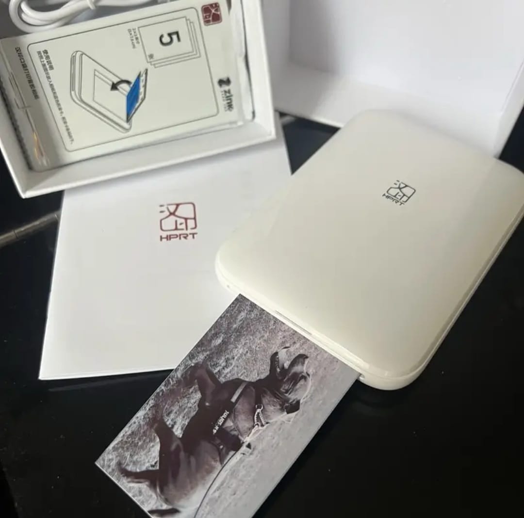 Customer photo review of Tragbarer Farbfotodrucker