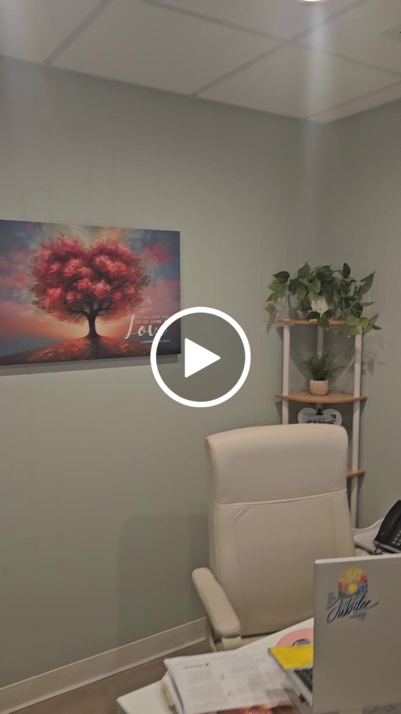 Customer video review of Let All That You Do Be Done in Love, Heart Shape Tree, Wall Art Canvas