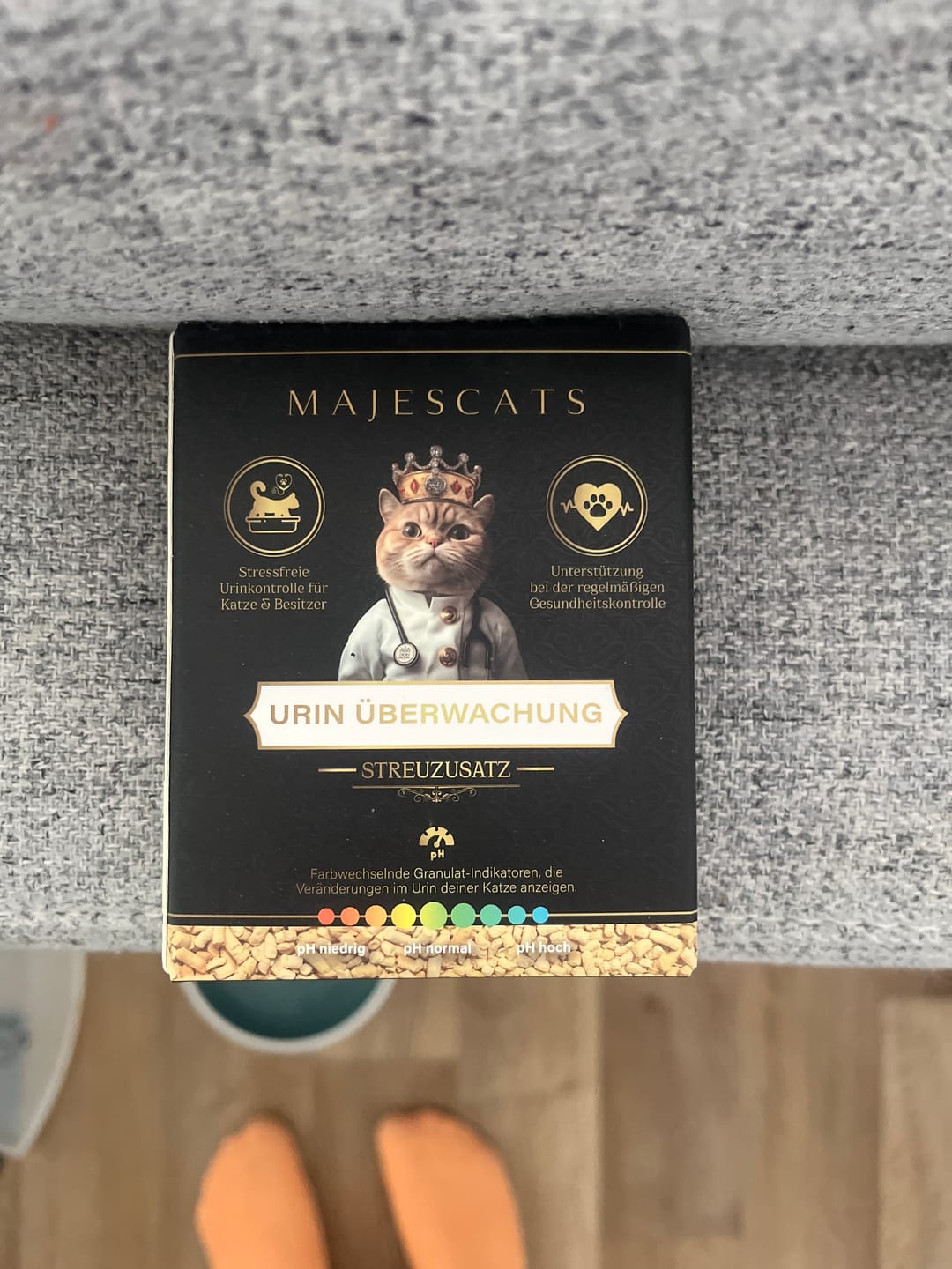 Customer photo review of Urin Überwachung Streuzusatz