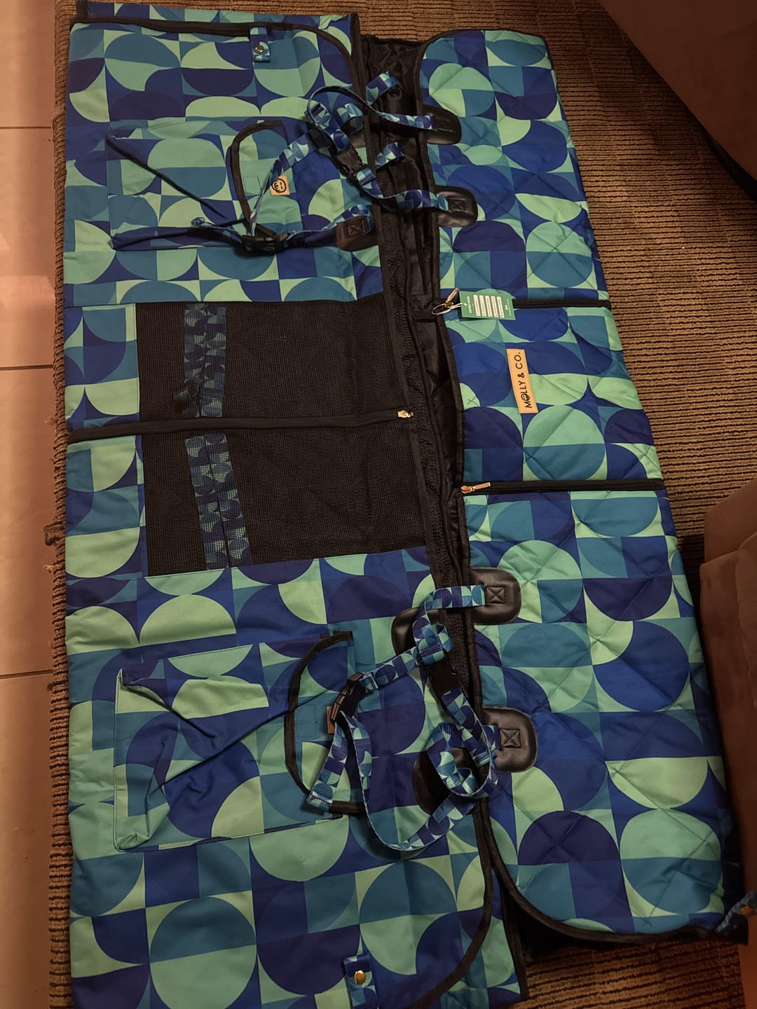 Customer photo review of Milos - Dog Car Seat Cover