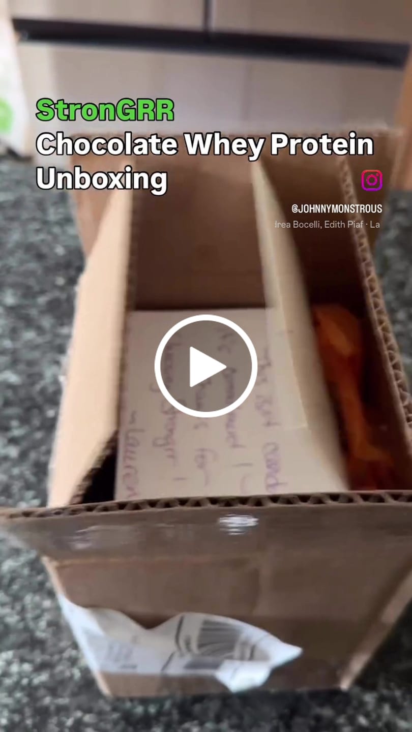 Customer video review of Whey Protein
