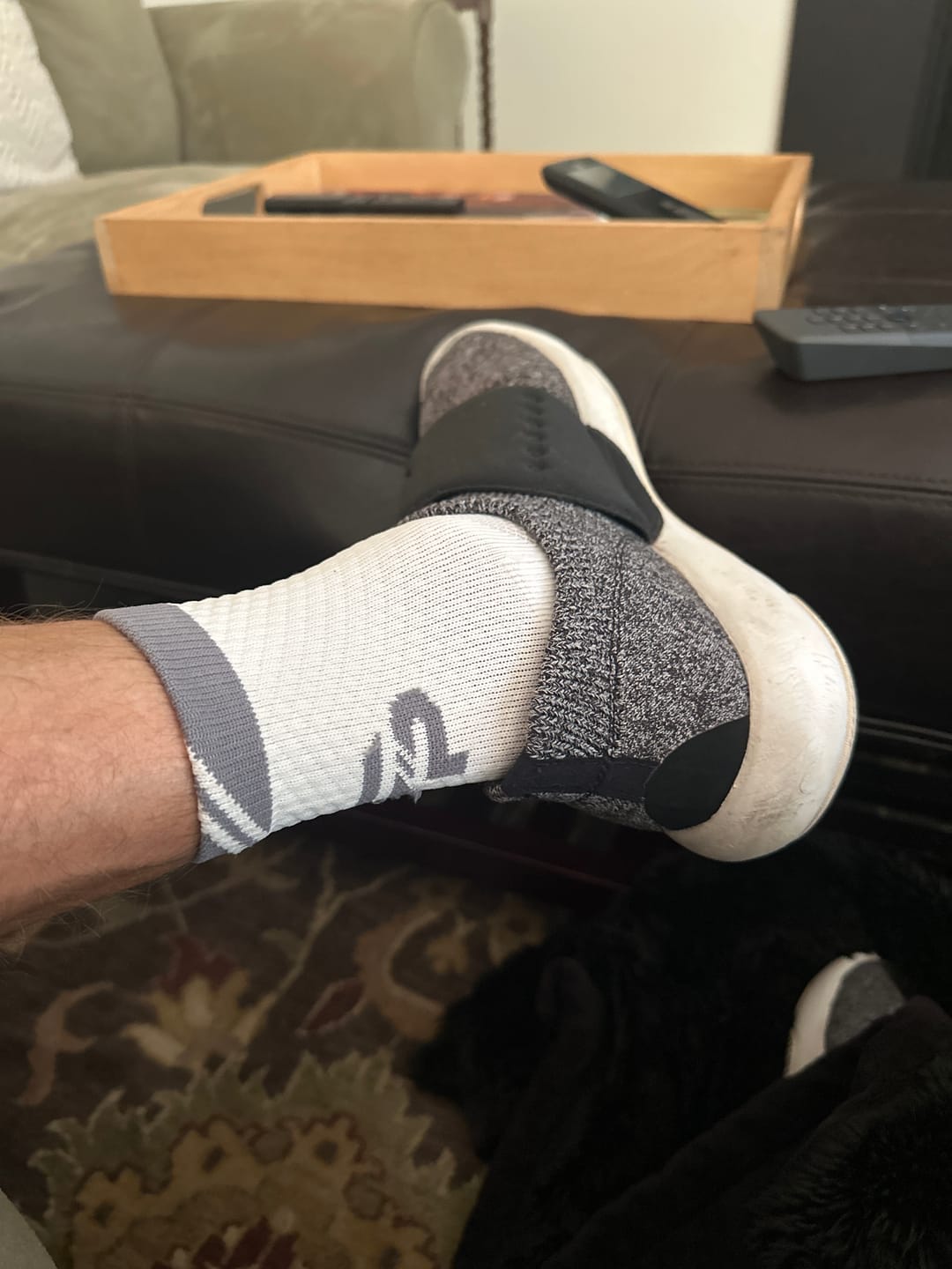 Customer photo review of 3 Pack of RTP ULTRAGRIP V2 Dual sided Non-slip Technology Socks