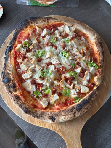 Customer photo review of Sourdough Pizza Bases