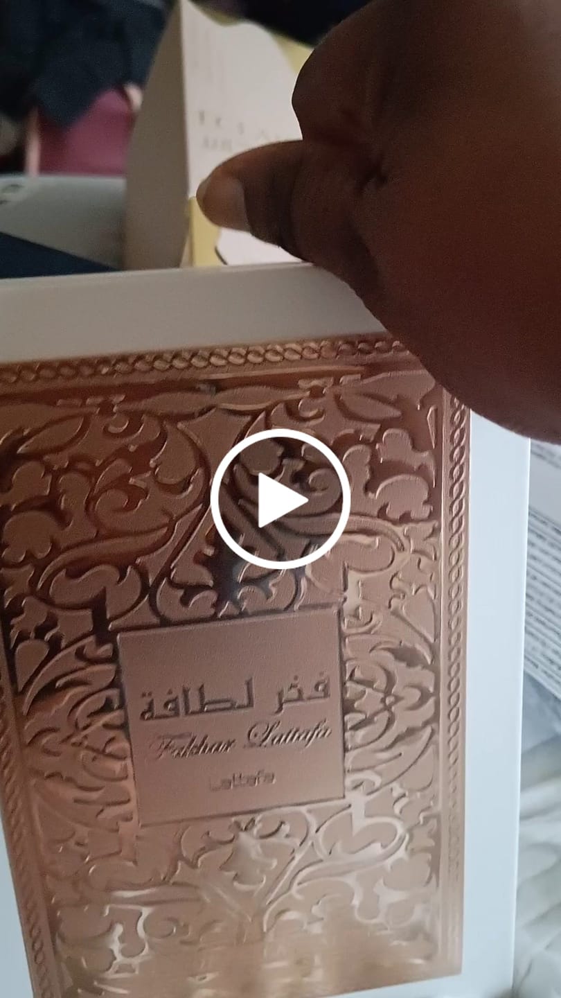 Customer video review of FAKHAR WHITE 100ML - LATTAFA