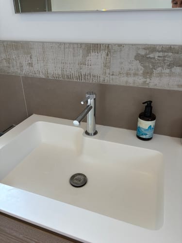 Customer photo review of Mitigeur de salle de bain chromé