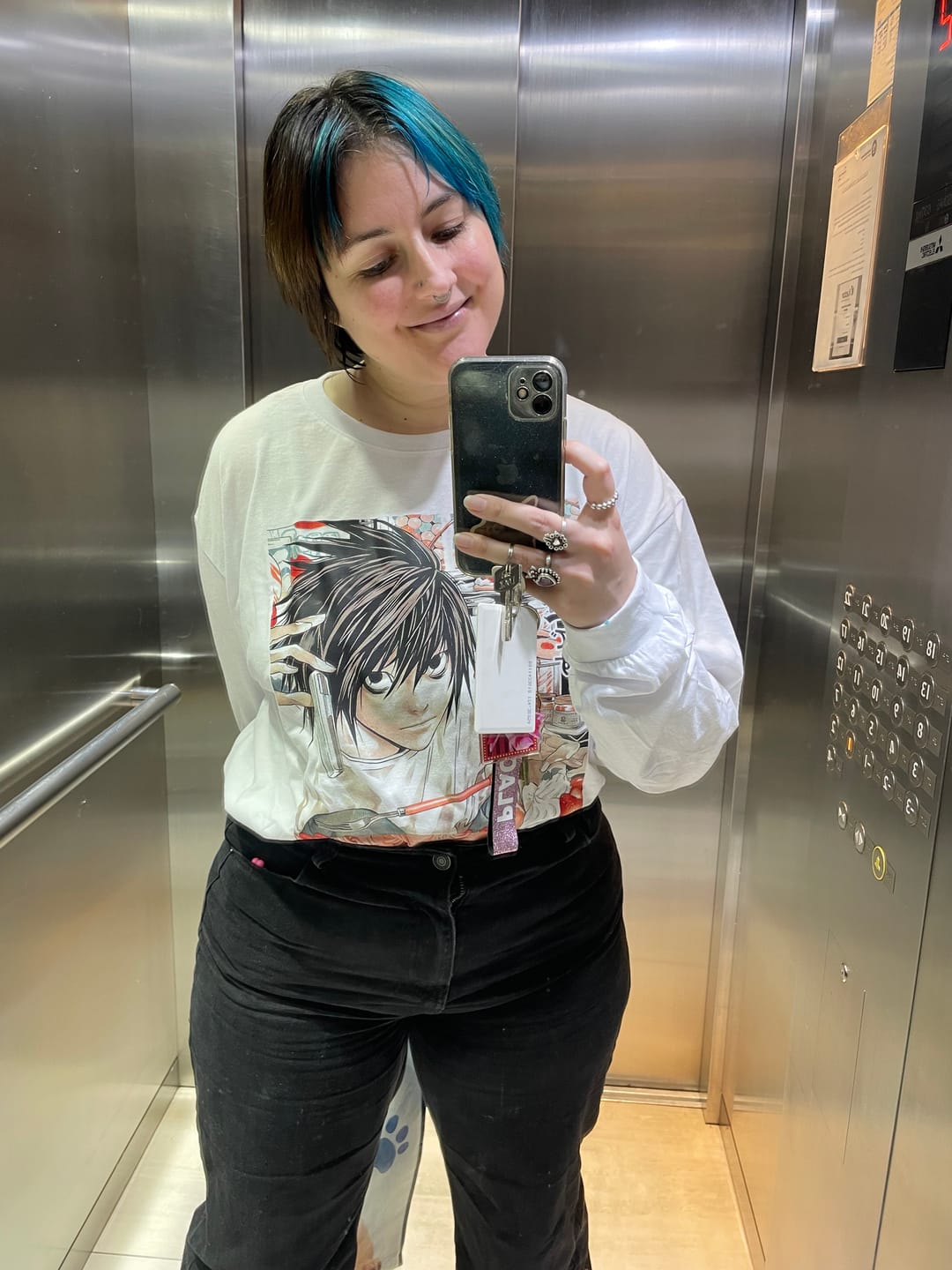 Customer photo review of Polera Death Note L 05
