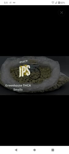 Customer photo review of Girl Scout Cookies THCA Flower