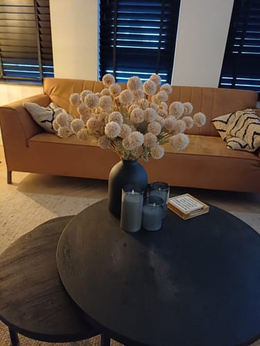 Fotorecensie van een klant over Zijden Kiku Bloemen - Crème