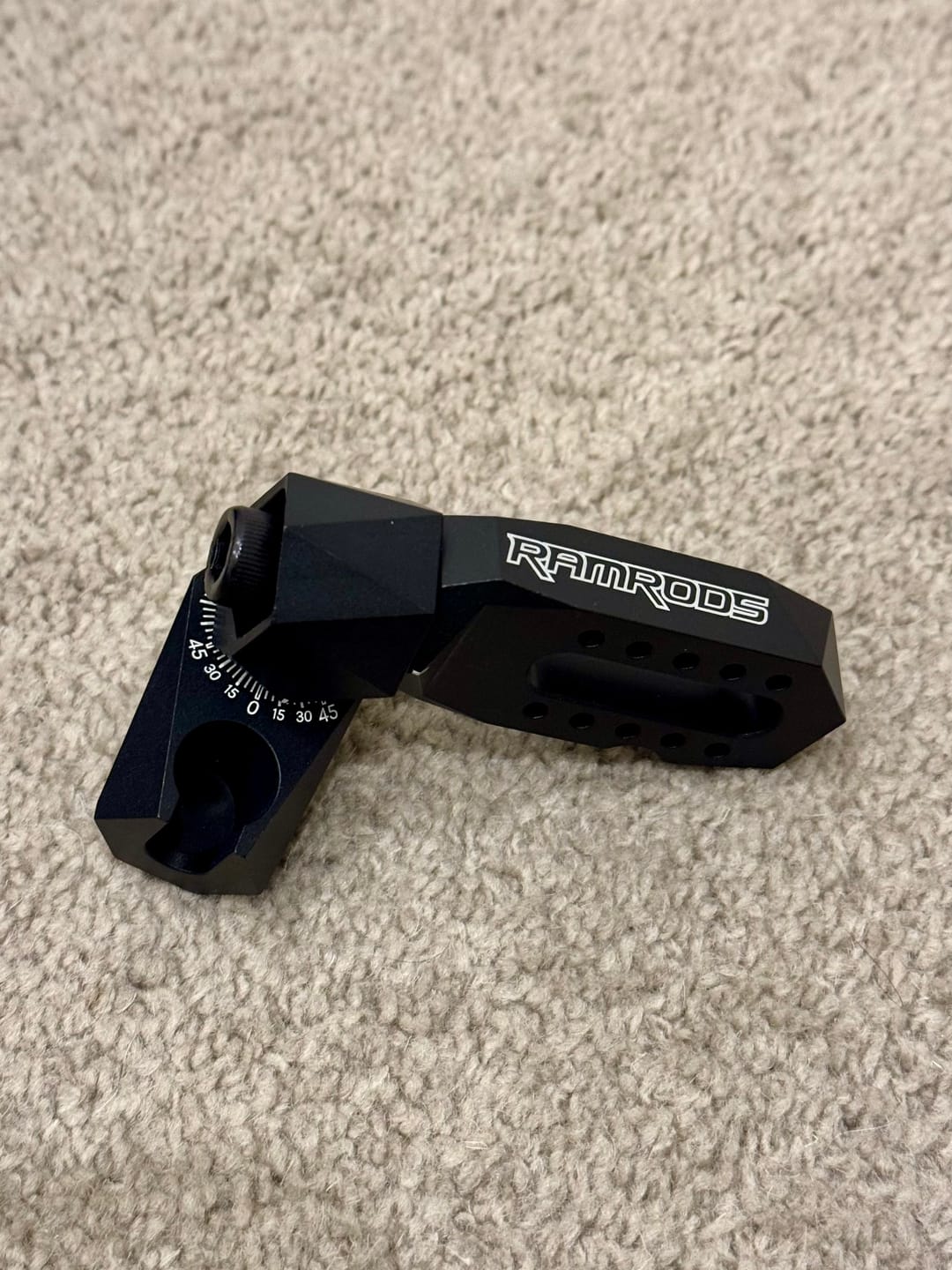 Customer photo review of EDGE Adjustable Offset Mount