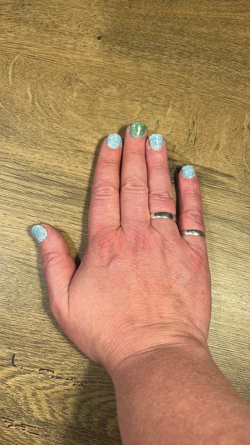 Customer photo review of Fairy Dust Dipping Powder