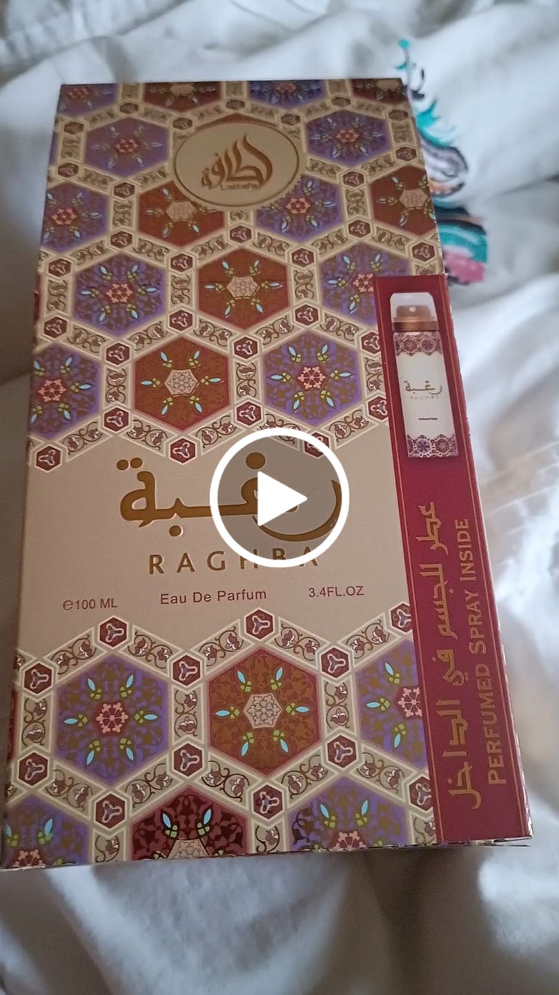 Customer video review of RAGHBA 100ML - LATTAFA
