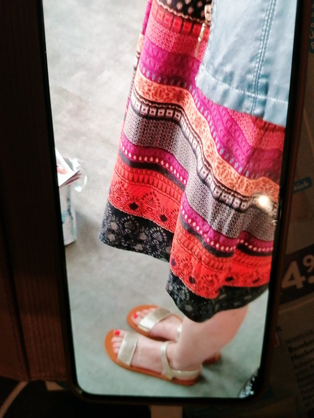 Customer photo review of Glow I - Barfuß Sandalen