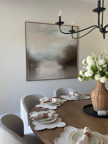 Customer photo review of Modern Abstract Painting #ABLS38