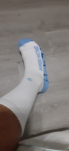 Customer photo review of MOONSTONE CREW SOCKS