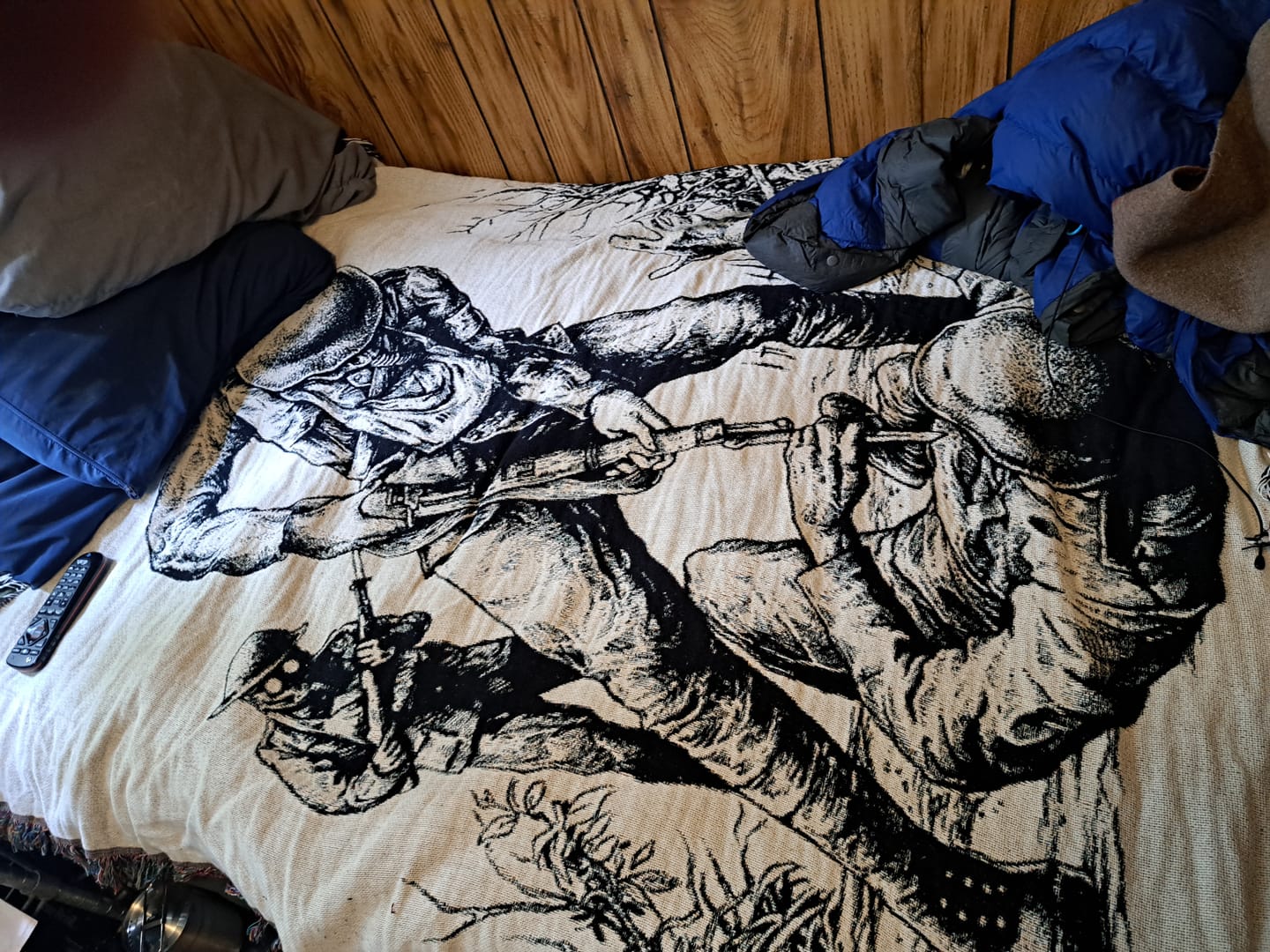 Customer photo review of Belleau Wood (Woven Blanket)