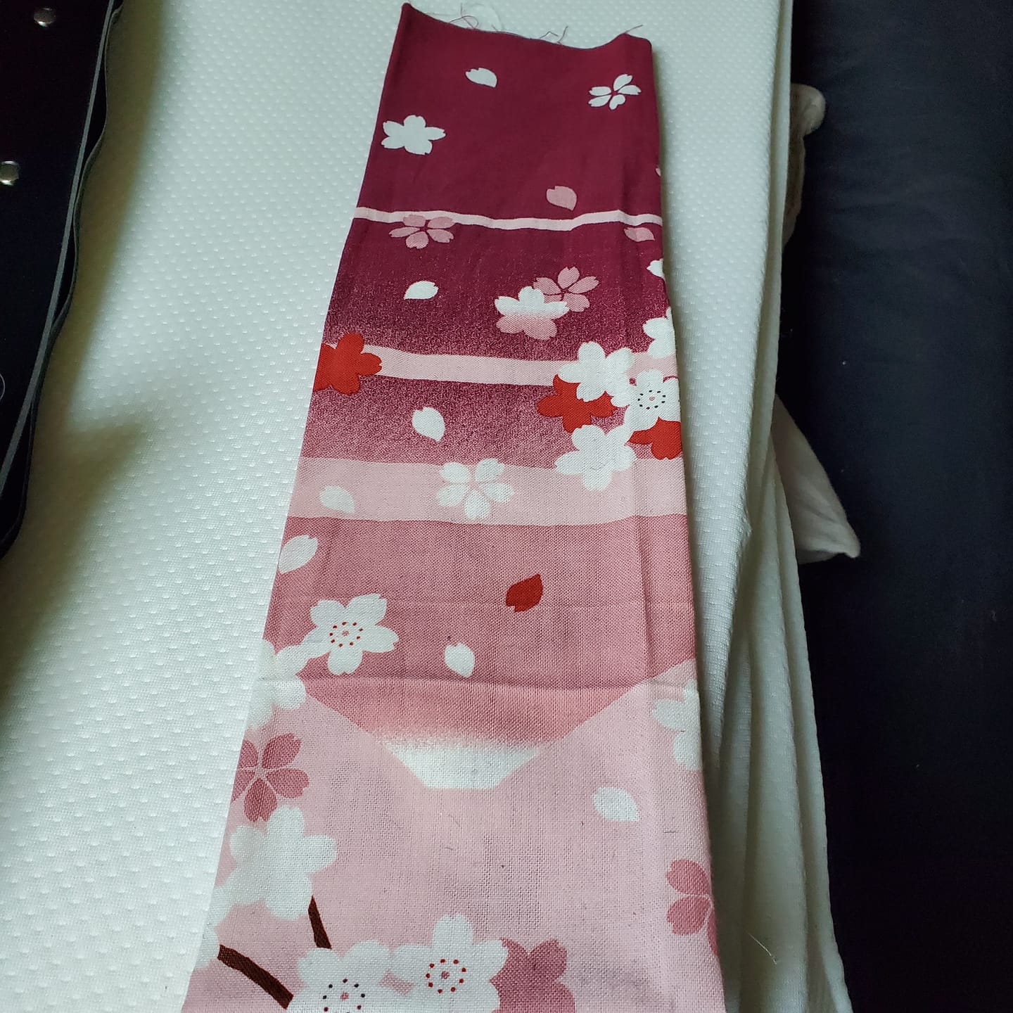 Customer photo review of Tenugui Japonais Pink Cherry