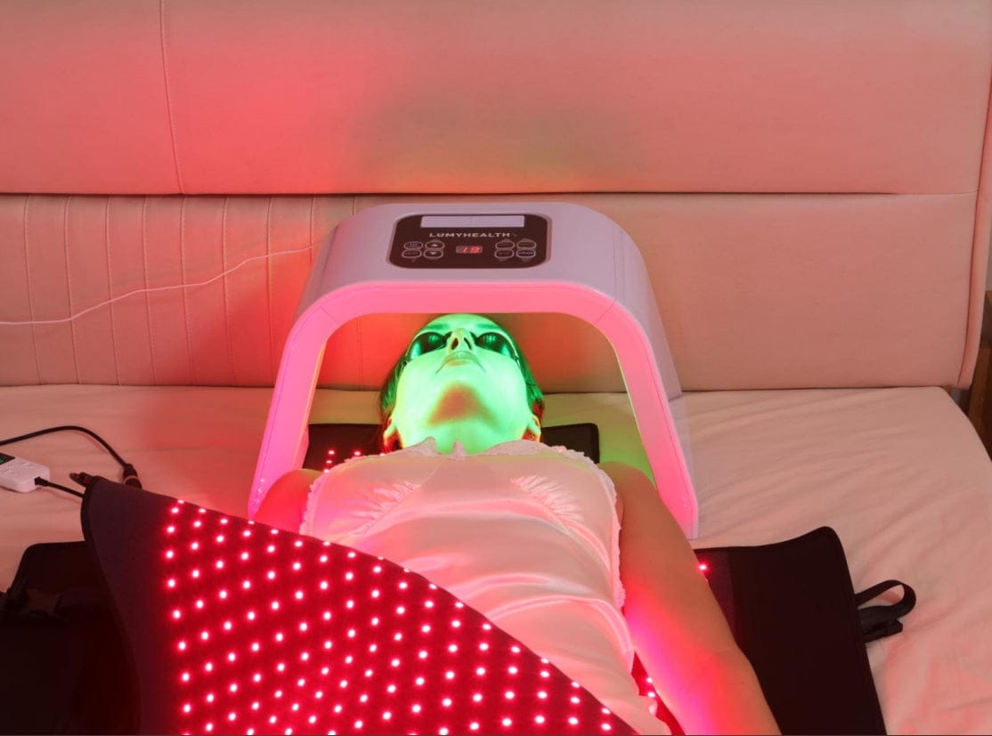 Customer photo review of LUMYHEALTH™ Red Light Therapy Bag For Full Body