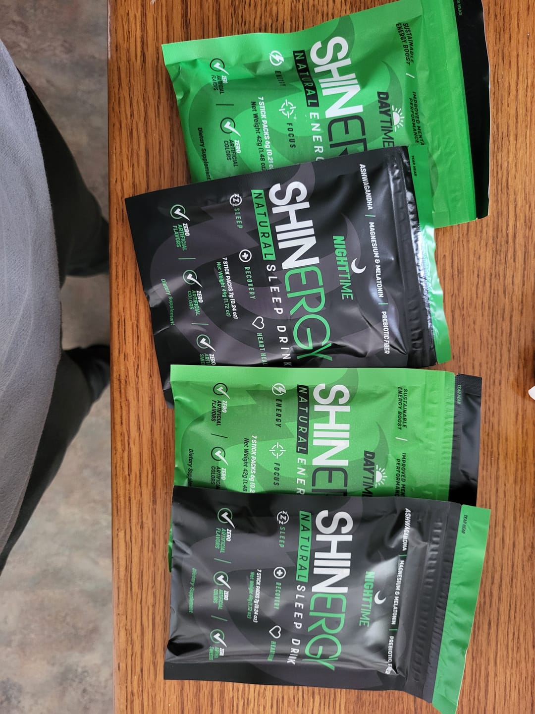 Customer photo review of Shinergy Nighttime Drink