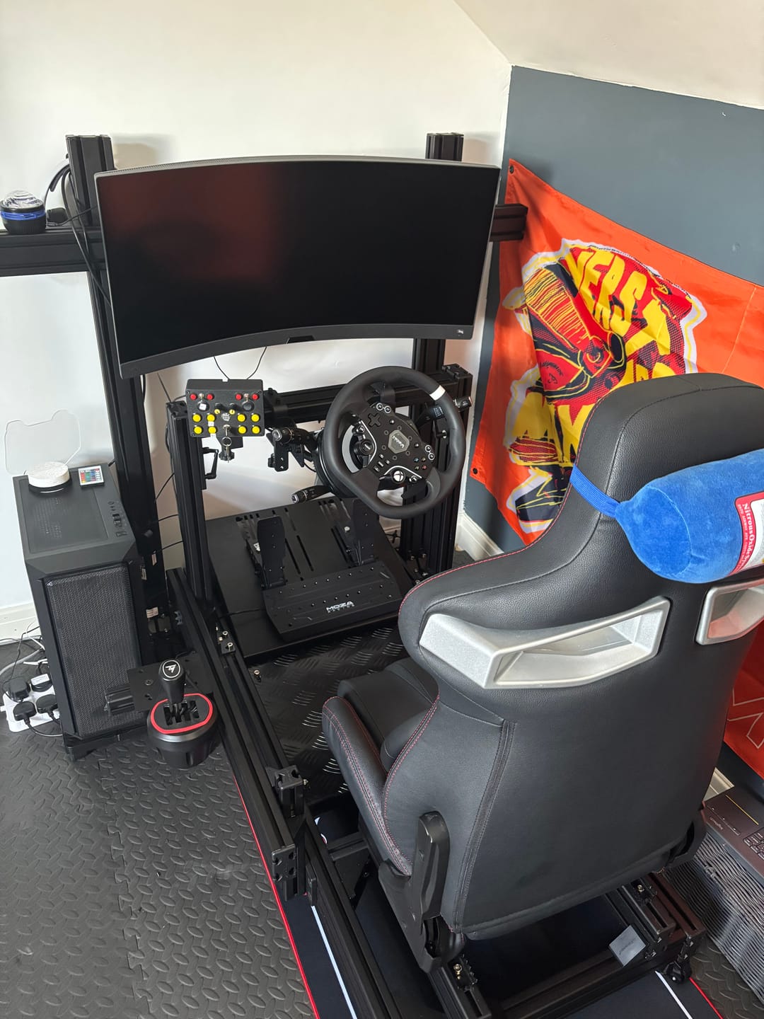 Customer photo review of Simulator Monitor Stand