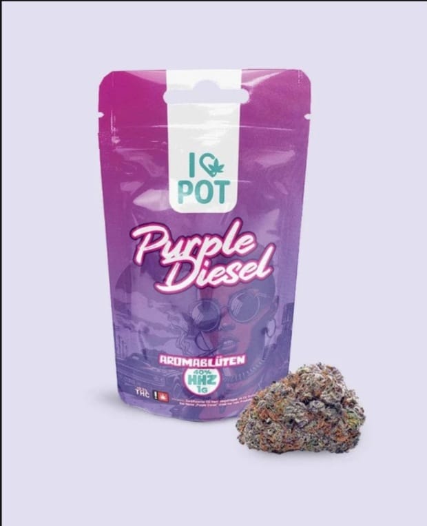 Customer photo review of HHZ Blüte - Purple Diesel