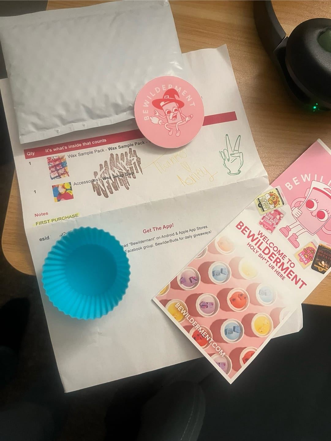 Customer photo review of Wax Sample Pack