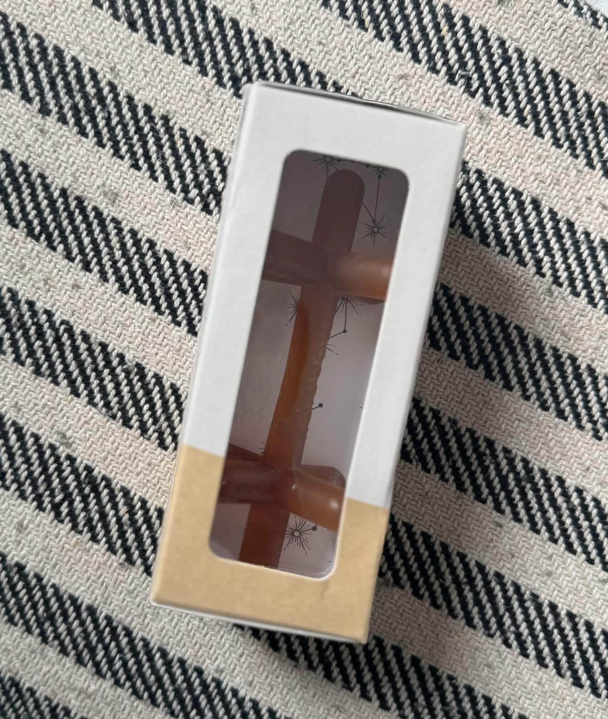 Customer photo review of The best baby teether: 1-pack natural hevea tree rubber teether