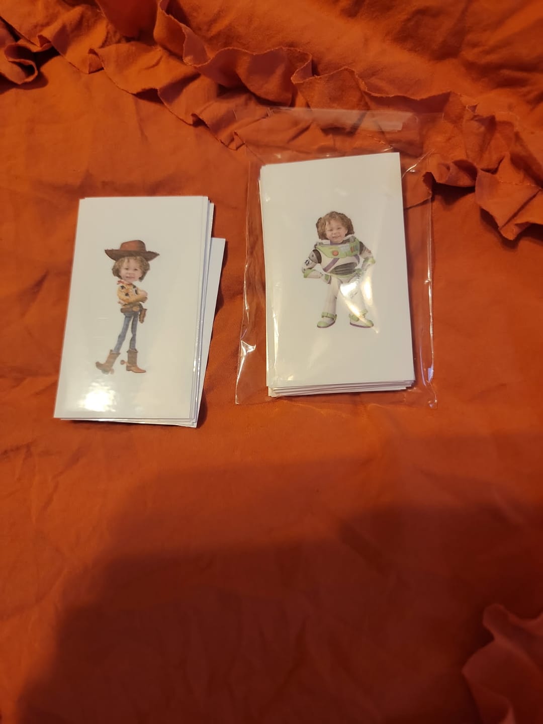 Customer photo review of Custom Photo Temporary Tattoo