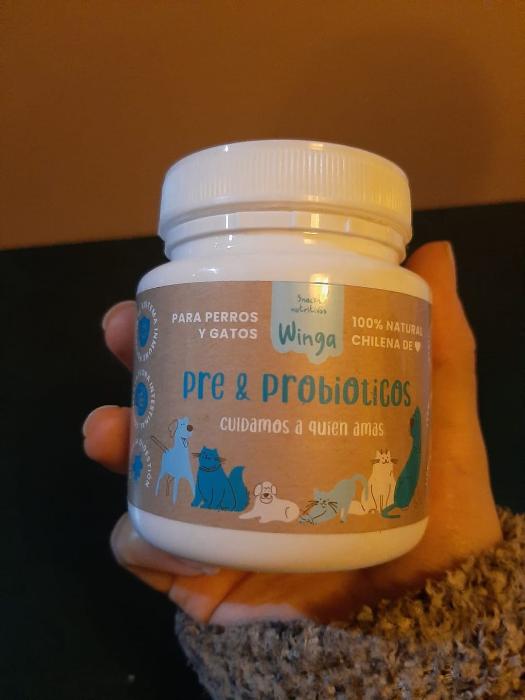 Customer photo review of Pre & Probióticos