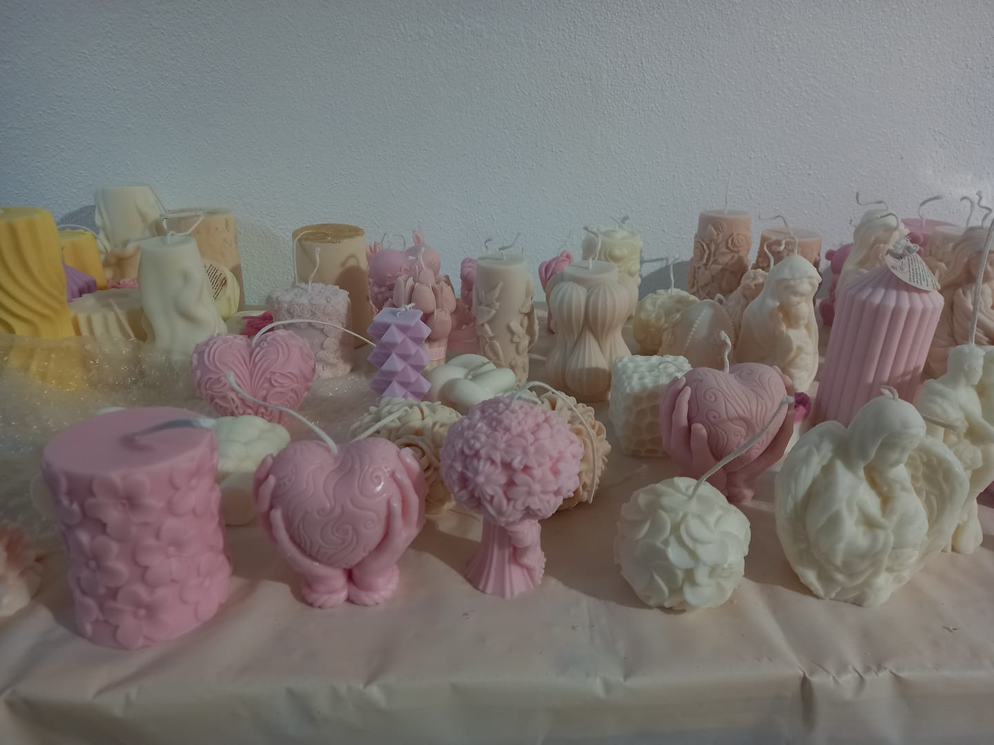 Customer photo review of MECHAS PARA VELAS SIN ENCERAR