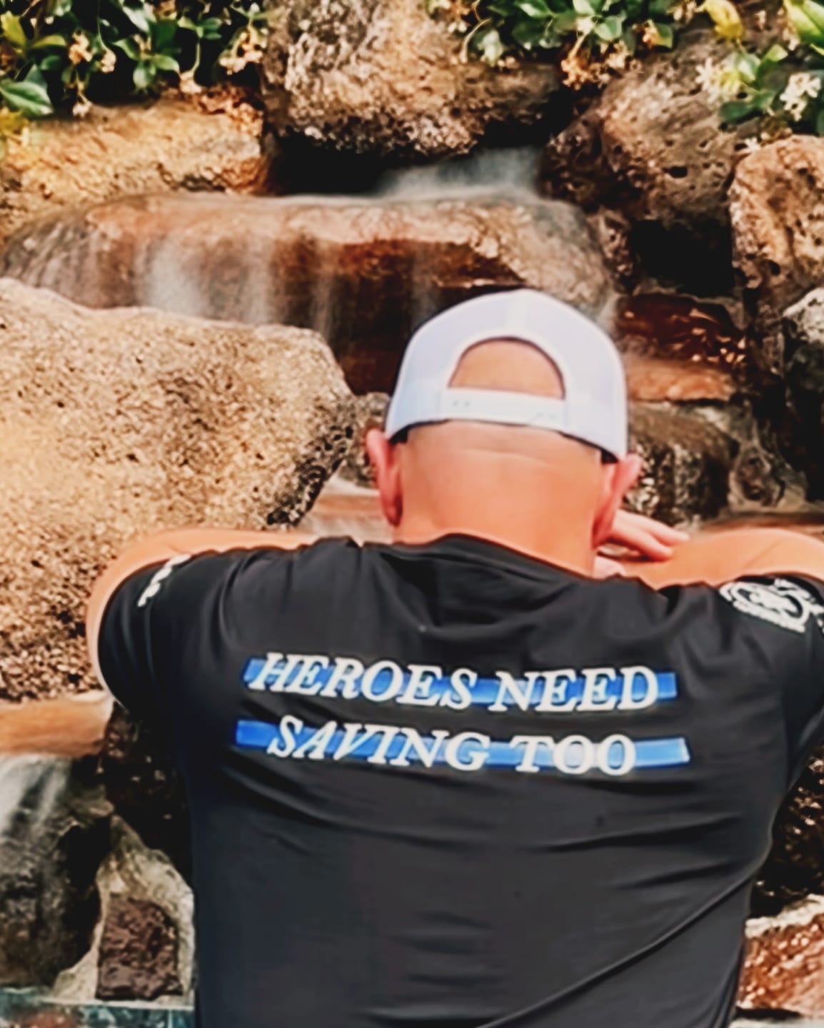 Customer photo review of Stigma-Breaking Unisex Tee