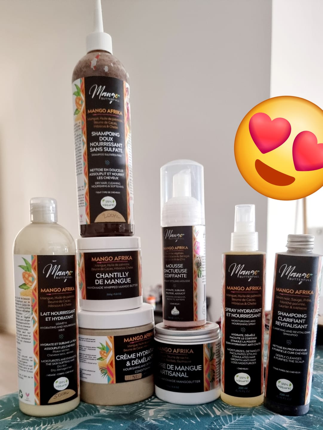 Customer photo review of Shampoing clarifiant MANGO AFRIKA