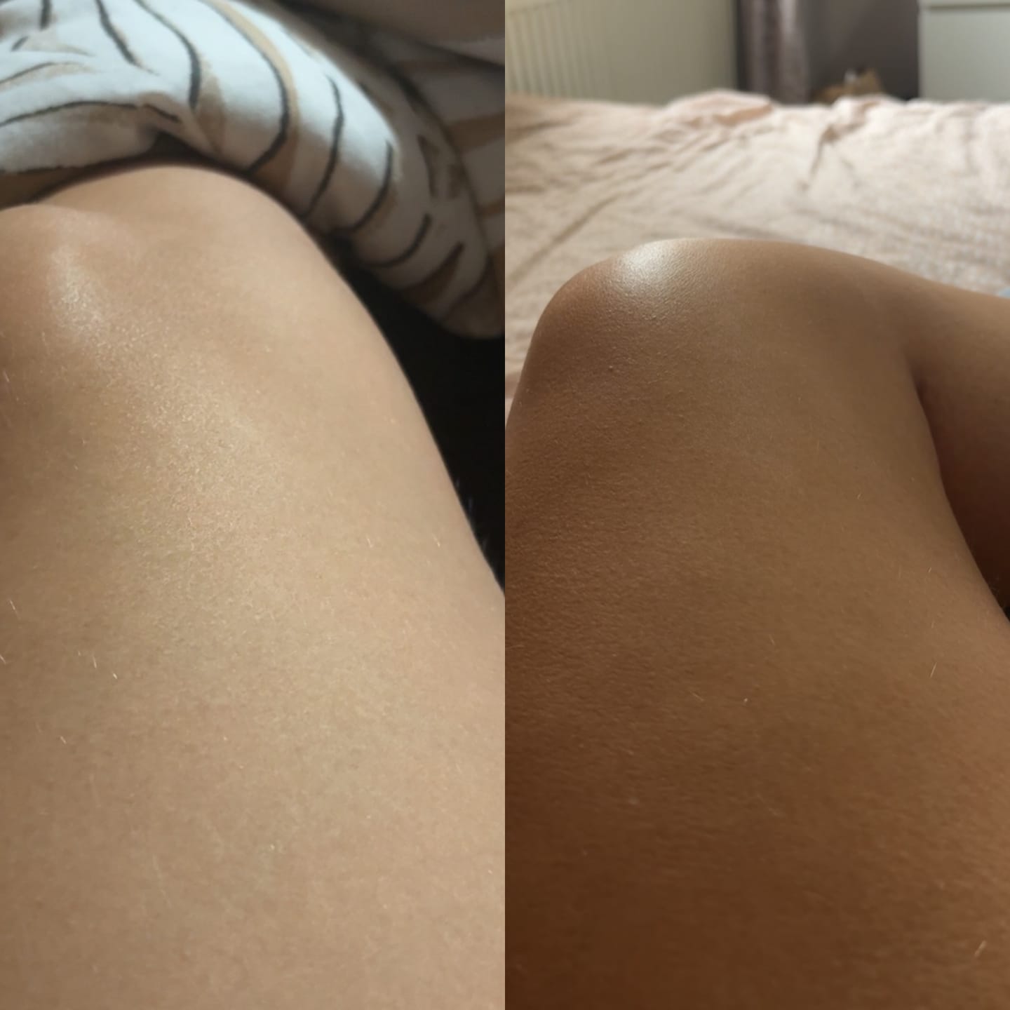 Customer photo review of **BACK IN STOCK** BEACH BABY TANNING ACCELLERATOR