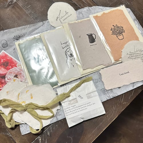 Customer photo review of Monthly Artisan Card Subscription