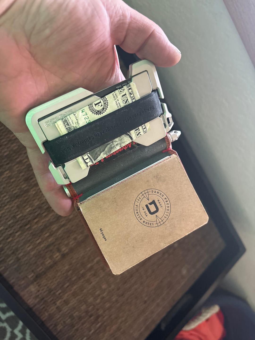 Customer photo review of D01 DAPPER™ PEN WALLET