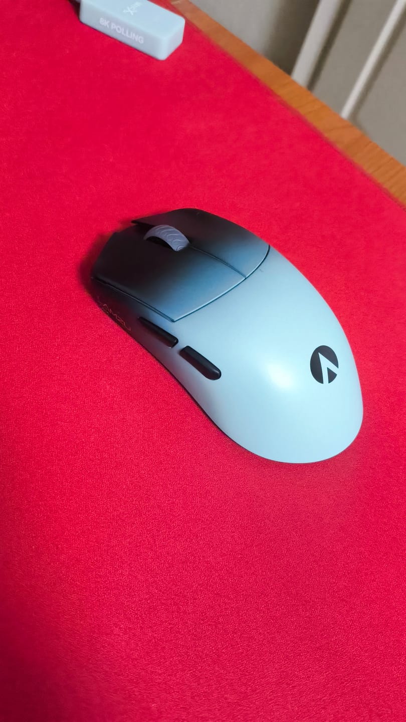 Customer photo review of Lamzu Maya X Wireless Mouse