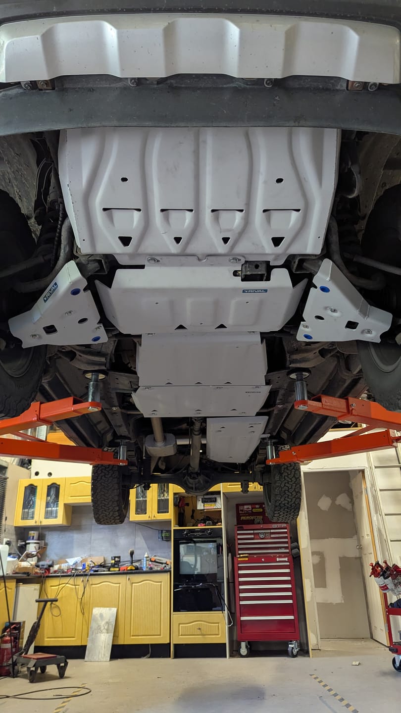 Customer photo review of Aluminium Fuel Tank Bash Plate – Ford Ranger PX1/PX2/PX3 / Mazda BT-50
