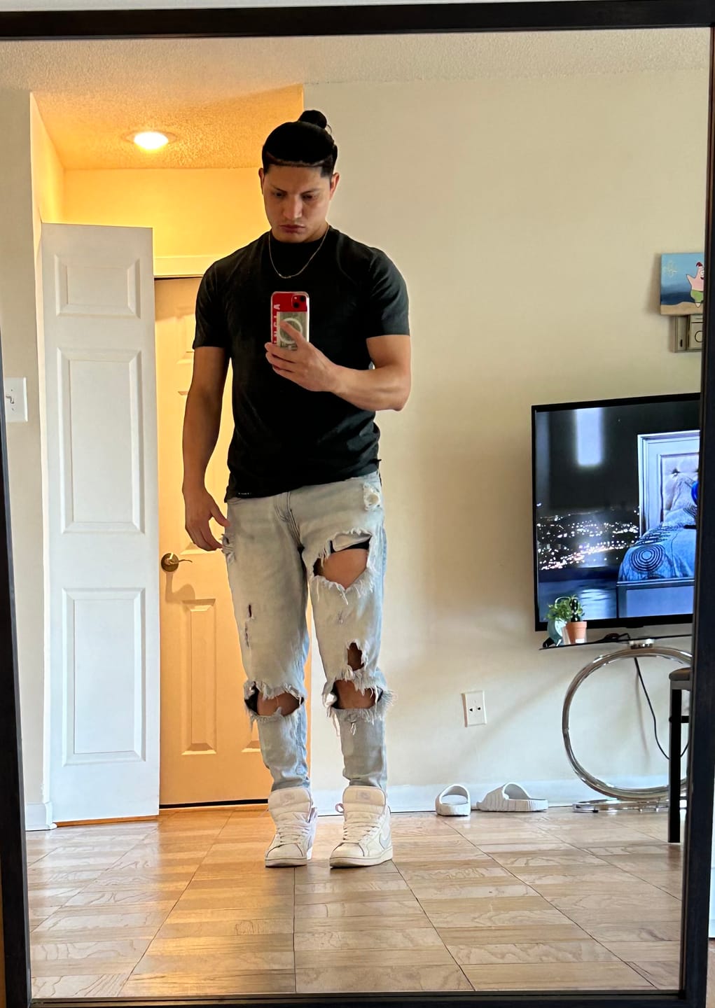 Customer photo review of 4023 - Perfect Tee Straight Bottom 2.0