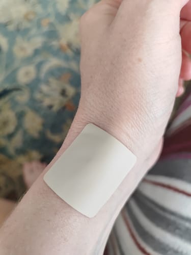 Customer photo review of Melatonin Pflaster