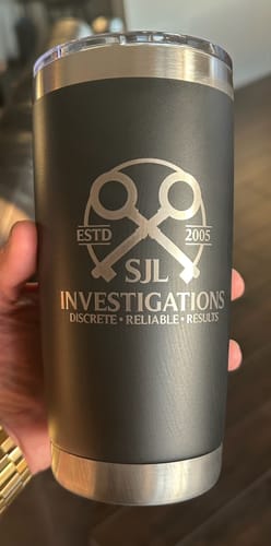 Customer photo review of (6 Pieces) Custom Laser Engraved - 20oz Tumblers