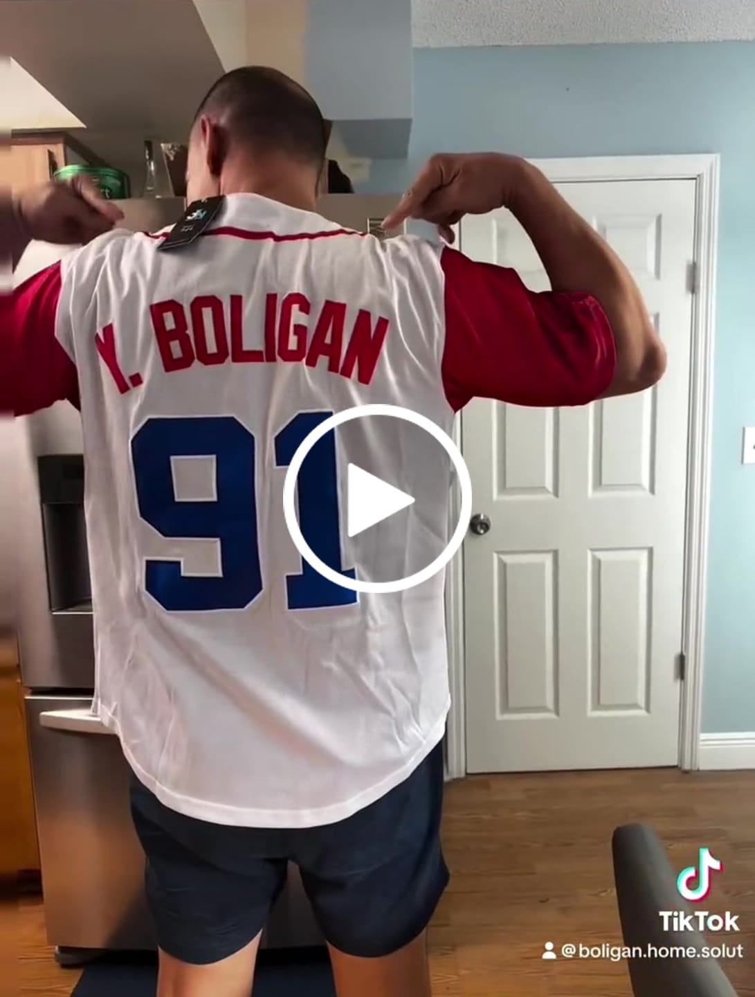 Customer video review of Cuba Custom Baseball Jersey