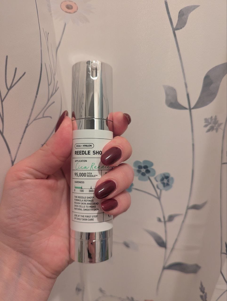 Customer photo review of Serums-būsteris ar mikroadatām VT Cosmetics Reedle Shot 100