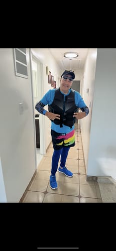Customer photo review of Aleader Men's Xdrain Pro Knit Water Shoes