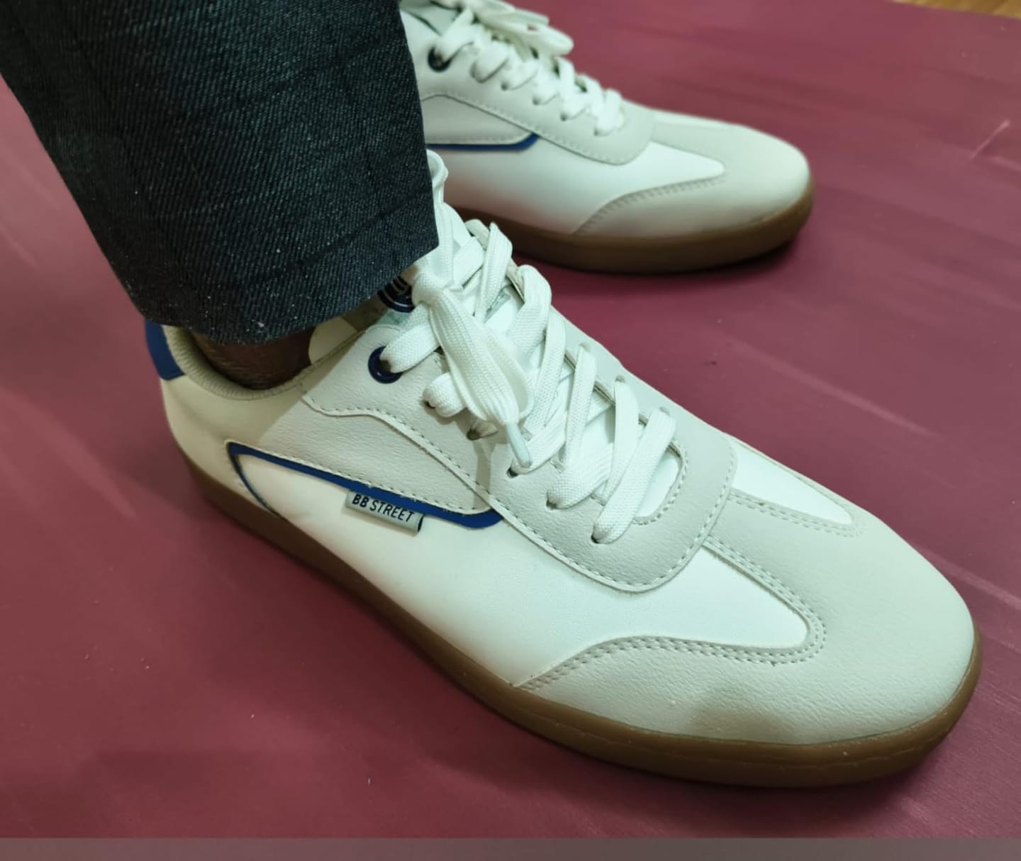 Customer photo review of Bacca Bucci MOJO Men's Low Top Sneakers