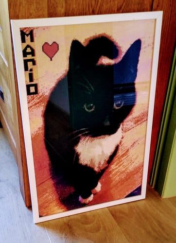 Customer photo review of Eigen Foto | Diamond Painting