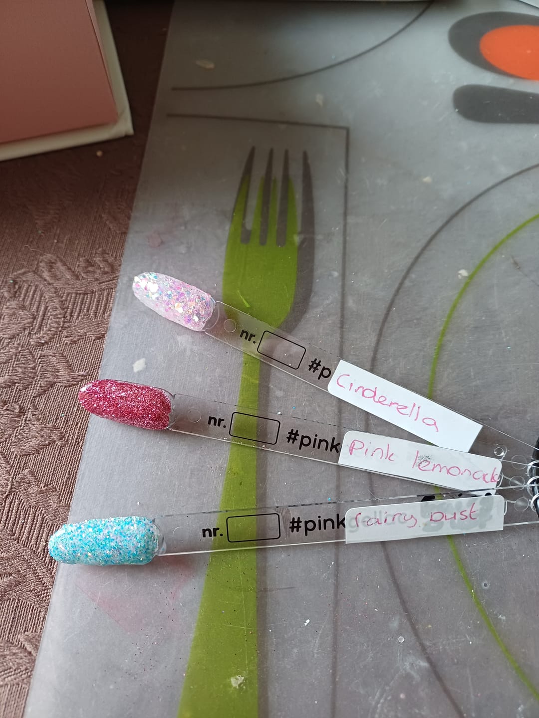 Customer photo review of Fairy Dust Dipping Powder