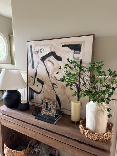 Customer photo review of Modern Abstract Painting #ABAS122